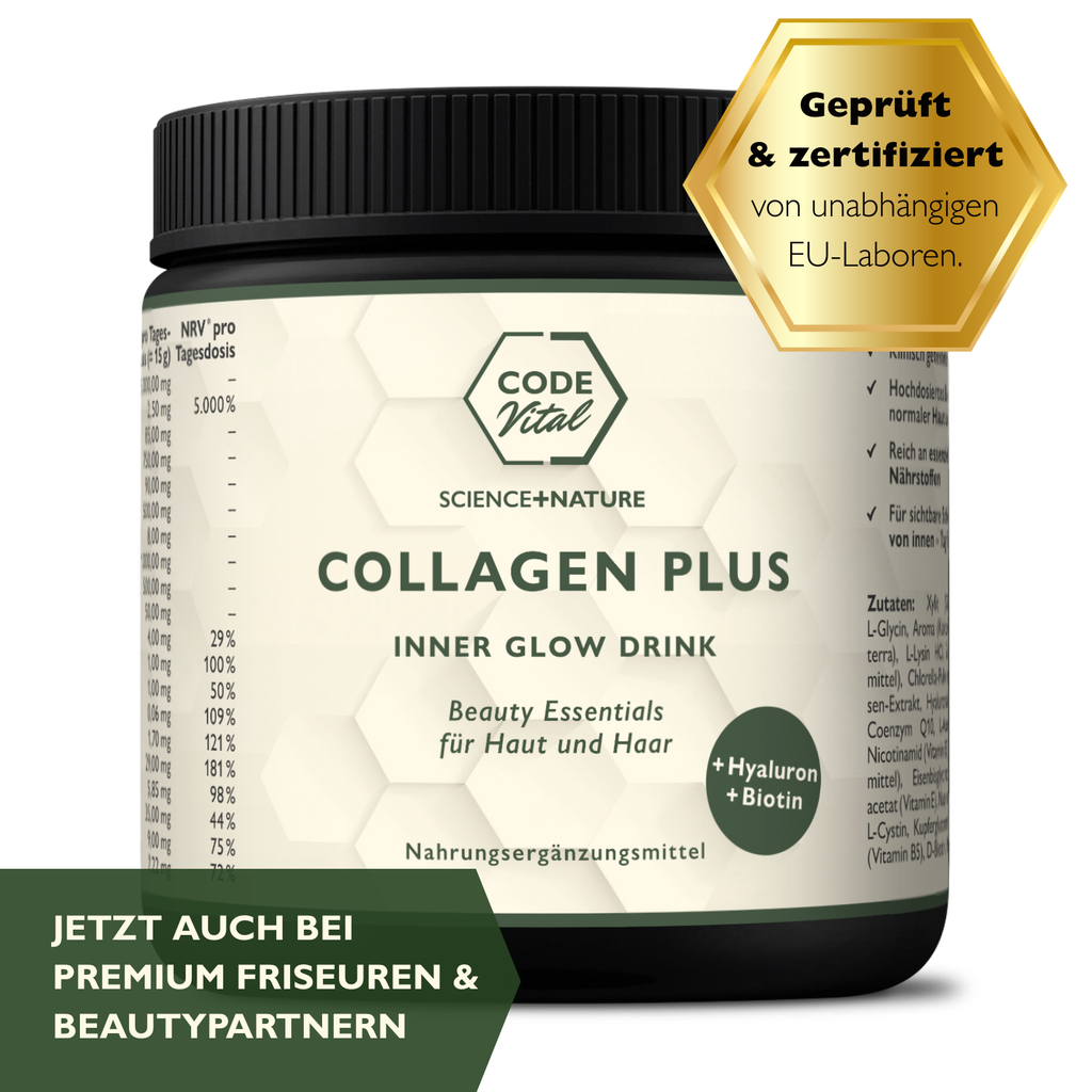 Collagen PLUS - Inner Glow Drink. High-Performance Beauty.