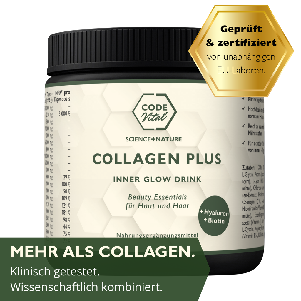Collagen PLUS - Inner Glow Drink. High-Performance Beauty.